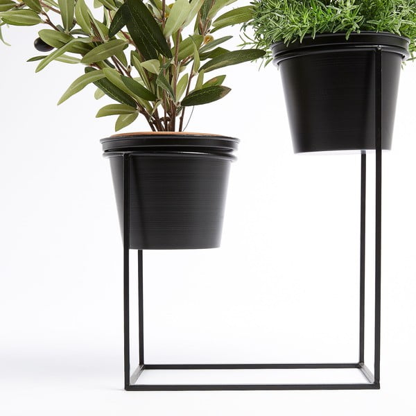 Stojalo za 2 lončka La Forma Hayworth, 23 x 11,5 cm-image-2