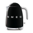 Črn grelnik vode iz nerjavečega jekla 1,7 l Retro Style – SMEG