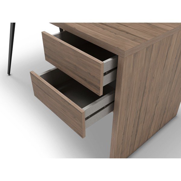 Pisalna miza v orehovem dekorju 69x136 cm Rio2 – Marckeric-image-4