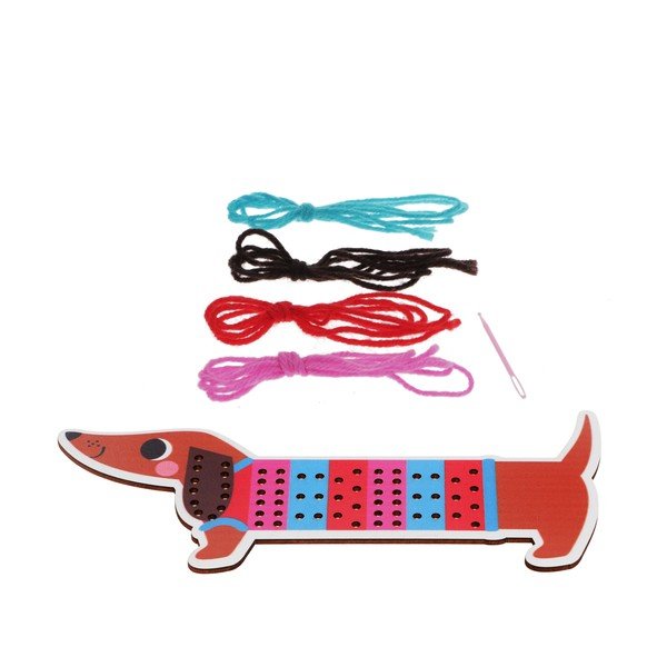 Komplet za vezenje Sunny Sausage Dog – Rex London-image-1