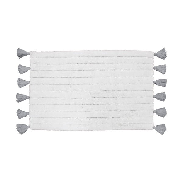 Svetlo siva kopalniška preproga 50x80 cm Minatis – douceur d'intérieur