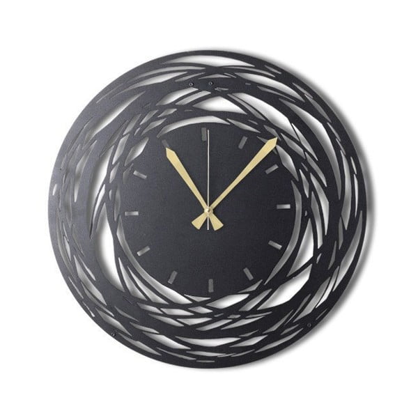 Kovinska stenska ura Krogla, ø 70 cm