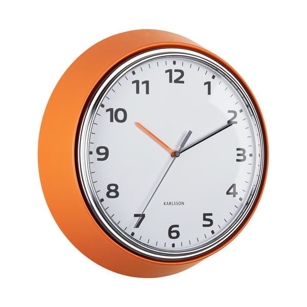 Stenska ura ø 34 cm Modern Retro – Karlsson-image-2