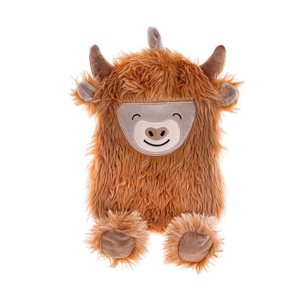Rjav termofor iz mikropliša 700 ml Highland Cow – Sass & Belle