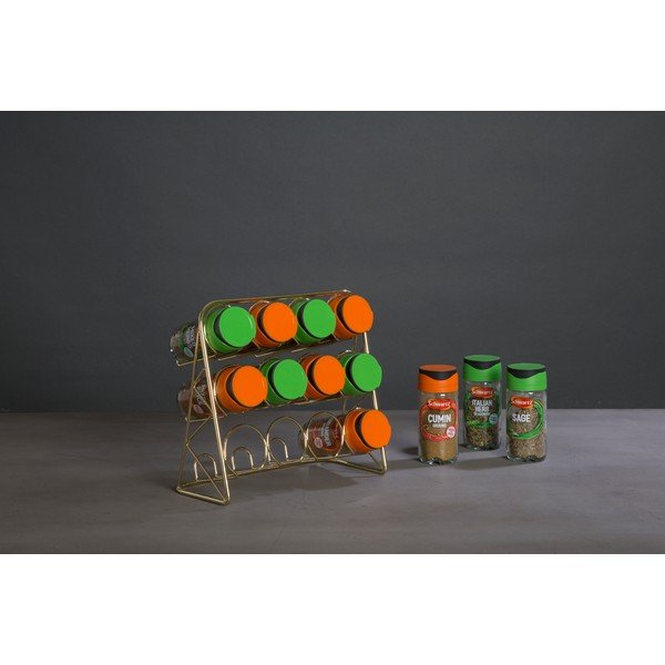 Kovinski organizator za začimbe Vertex – Premier Housewares-image-1