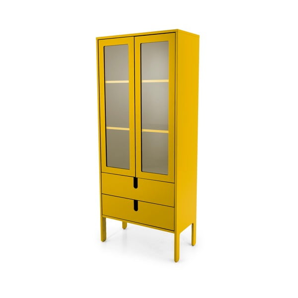Rumena vitrina Tenzo Uno, širina 76 cm-image-2