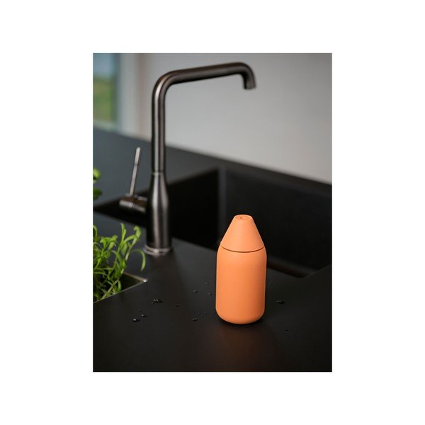 Oranžen silikonski dozirnik za milo 300 ml Singles – Zone-image-1