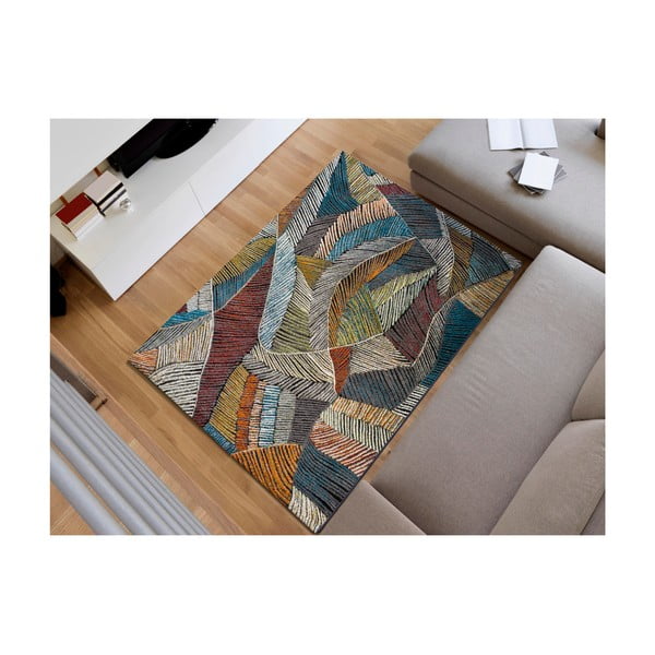 Univerzalna preproga Koby Multi Gris, 80 x 150 cm-image-1