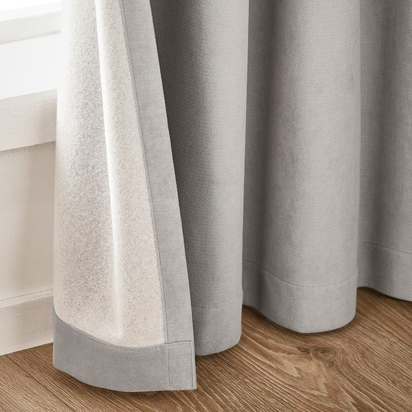 Sive zatemnitvene zavese v kompletu 2 ks 117x137 cm Wilson – Catherine Lansfield-image-2