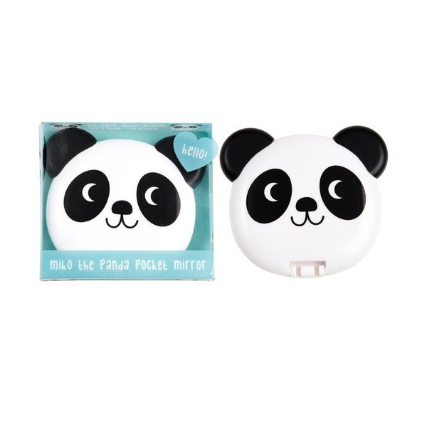 Kozmetično povečevalno ogledalo 8x7 cm Miko the Panda – Rex London-image-3