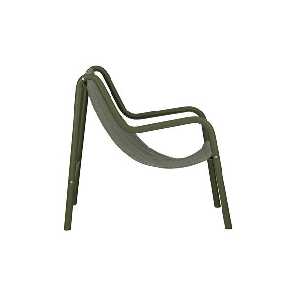 Zelen kovinski vrtni fotelj Nokk – noo.ma-image-3