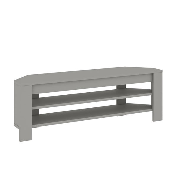 Siva TV omarica v hrastovem dekorju 120x40x30 cm Corner – Kalune Design
