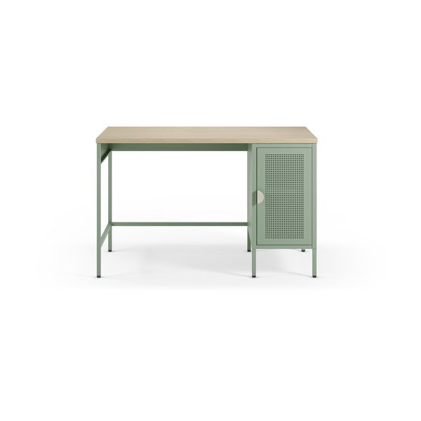 Pisalna miza z mizno ploščo v hrastovem dekorju 60x120 cm Sayla – Marckeric-image-4