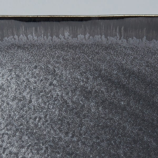 Temno moder keramični krožnik MIJ Matt, 33 x 19 cm-image-3