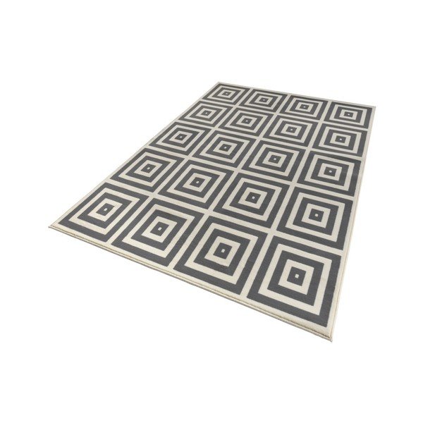 Sivo-bela preproga Hanse Home Mono, 70 x 140 cm-image-2