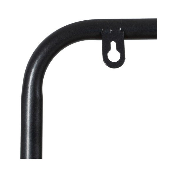 Polica iz masivnega kavčukovca v naravni barvi 120 cm – Ixia-image-3