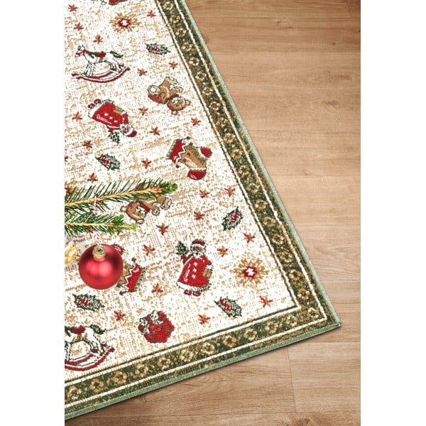 Zelena preproga z božičnim motivom iz mešanice bombaža 50x80 cm Toy's Delight Green Christmas – Villeroy&Boch-image-2