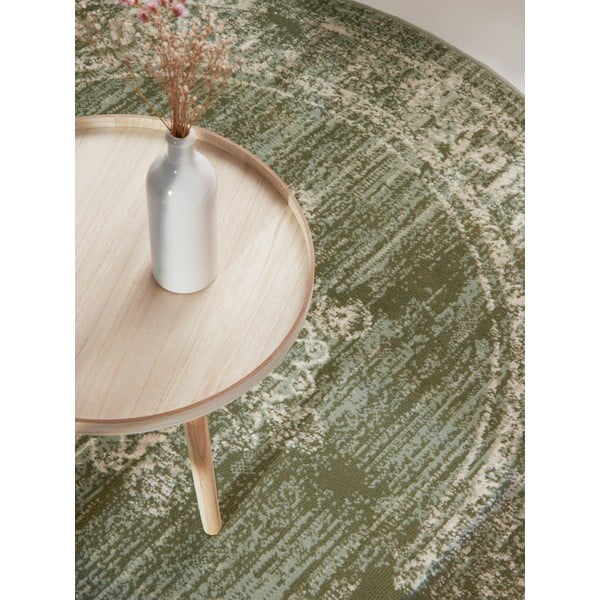 Zelena okrogla preproga ø 160 cm Gloria Lydia – Hanse Home-image-3