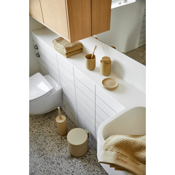 Bež keramičen lonček za zobno ščetko Zone Ume-image-4