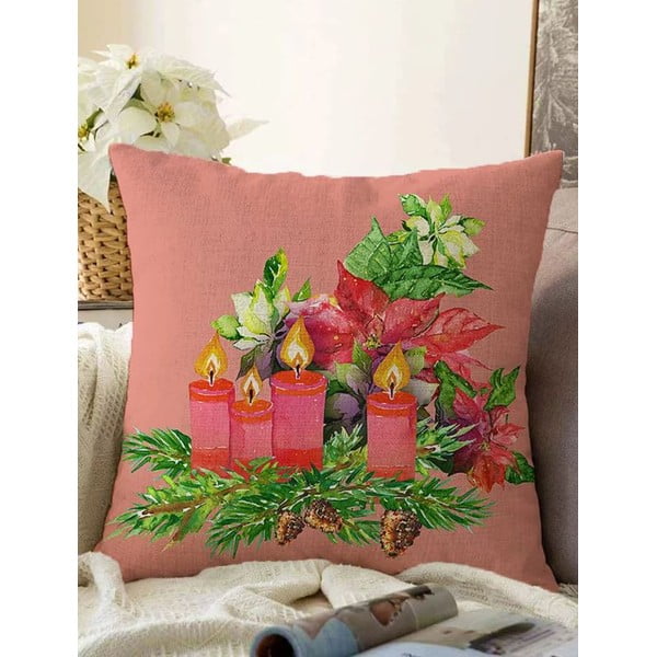 Prevleka za blazino z božičnim motivom 43x43 cm – Mila Home