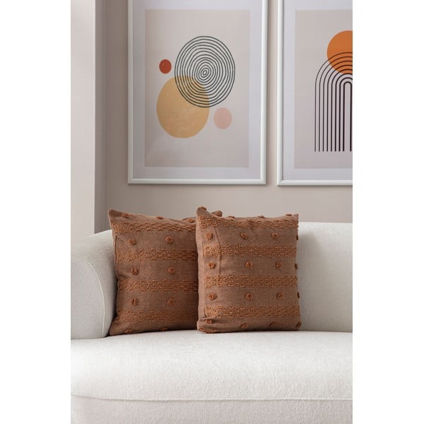 Prevleke za blazino v kompletu 2 ks 43x43 cm Tuffet – Mioli Decor-image-3