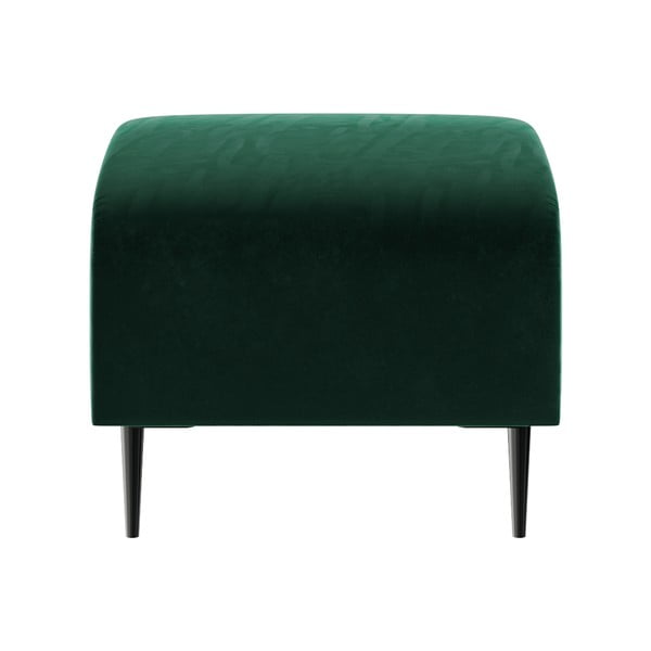 Temno zelen žametni puf Ghado Shel-image-2