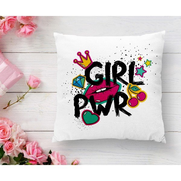 Otroška prevleka za blazino 43x43 cm Girl Power – Mila Home-image-2