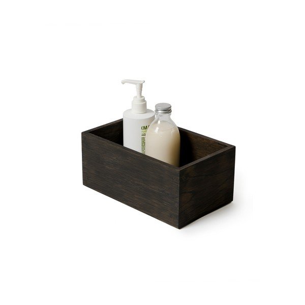 Škatla za shranjevanje iz temnega hrasta Wireworks Mezza-image-4