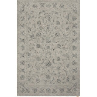 Bež volnena preproga 133x190 cm Calisia Vintage Flora – Agnella