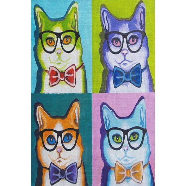 Otroška nedrseča preproga Conceptum Hypnose Animals, 80 x 200 cm-image-4