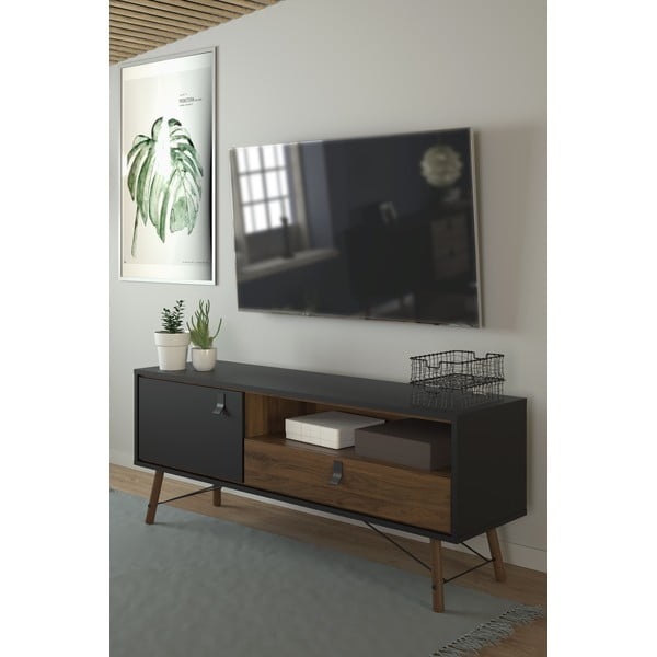 Črna TV omaica Tvilum Ry-image-1