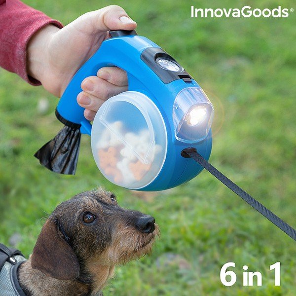 Vlečni povodec za pse 6 v 1 InnovaGoods-image-1
