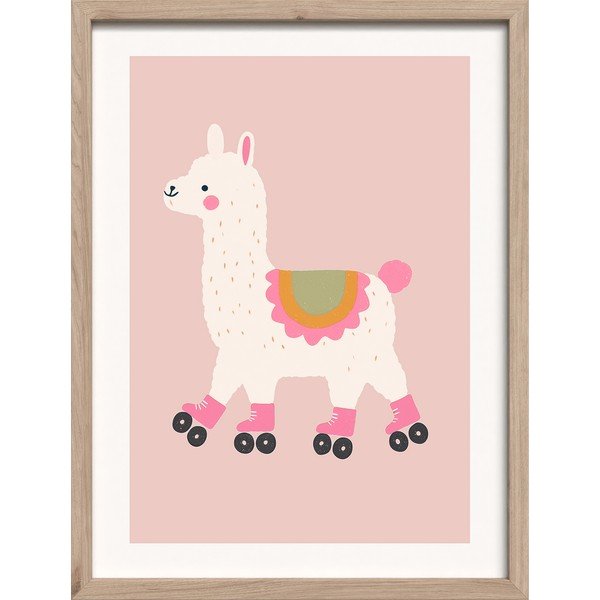 Otroška slika 30x40 cm Roller Llama – Styler