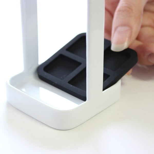 Belo stojalo za zobne ščetke YAMAZAKI Tower Slim-image-2