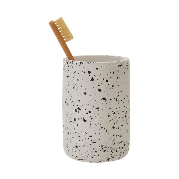 Kremno bel betonski lonček za zobne ščetke Mozie – Premier Housewares-image-2