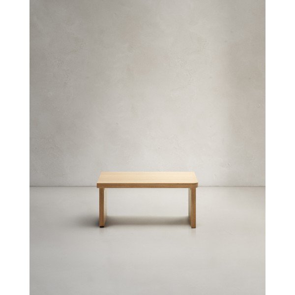Mizica v hrastovem dekorju v naravni barvi 89x62 cm Oaq – Kave Home-image-3