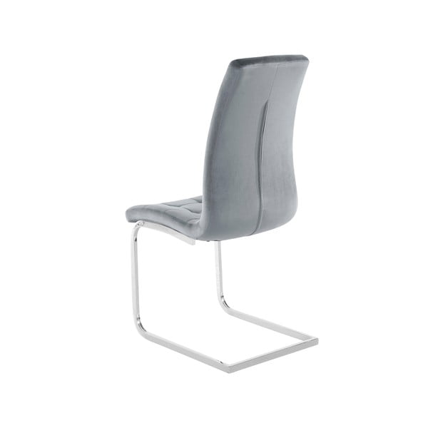 Sivi žametni jedilni stoli v kompletu 2 ks Lola – Støraa-image-3