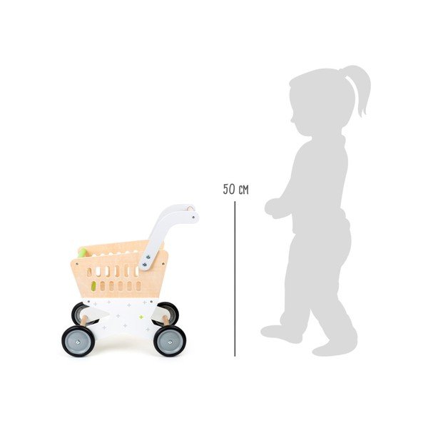 Lesen otroški nakupovalni voziček Legler Shopping-image-4