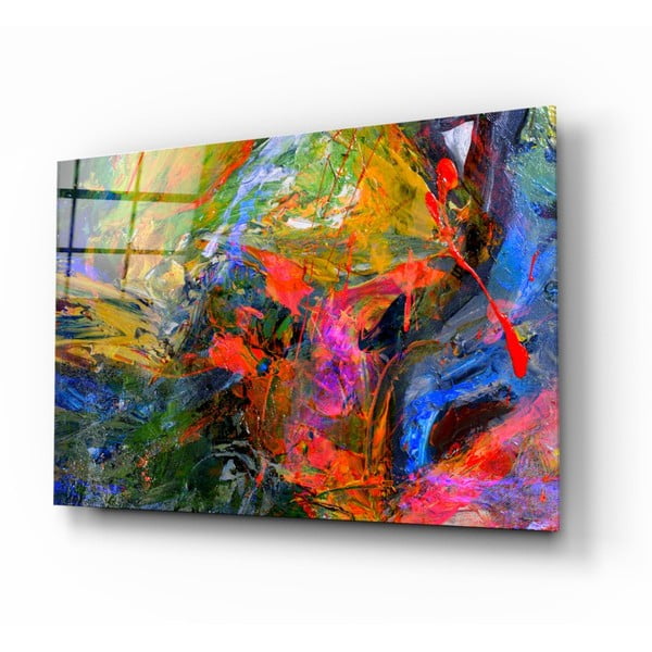 Steklena slika Insigne Color Burst, 72 x 46 cm