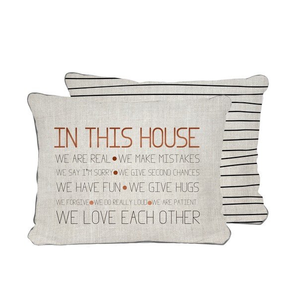 Bež okrasna blazina Really Nice Things House, 50 x 35 cm-image-2