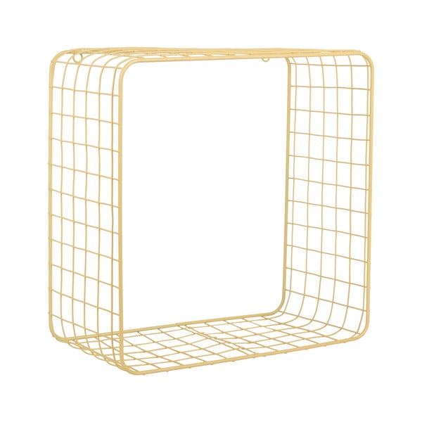 Svetlo rumene jeklene police v kompletu 2 ks 35 cm Reja – PT LIVING-image-2