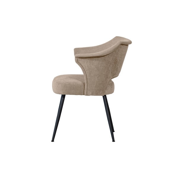 Bež žametni jedilni stoli v kompletu 2 ks Sits – Basiclabel -image-3