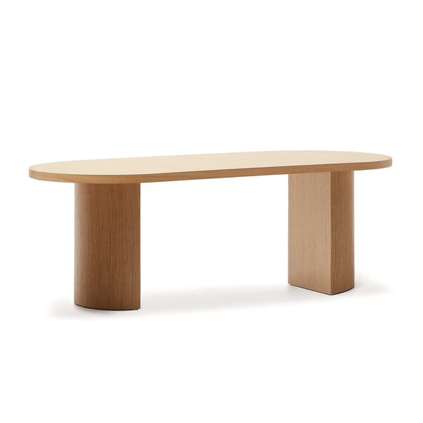 Jedilna miza v hrastovem dekorju 100x200 cm Nealy – Kave Home