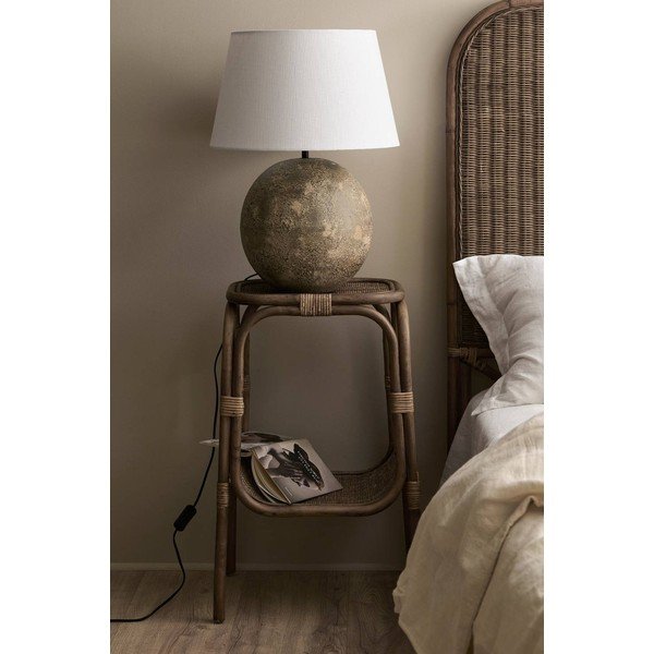 Okrogla stranska mizica iz ratana ø 41 cm Magnolia – Ellos Home-image-2
