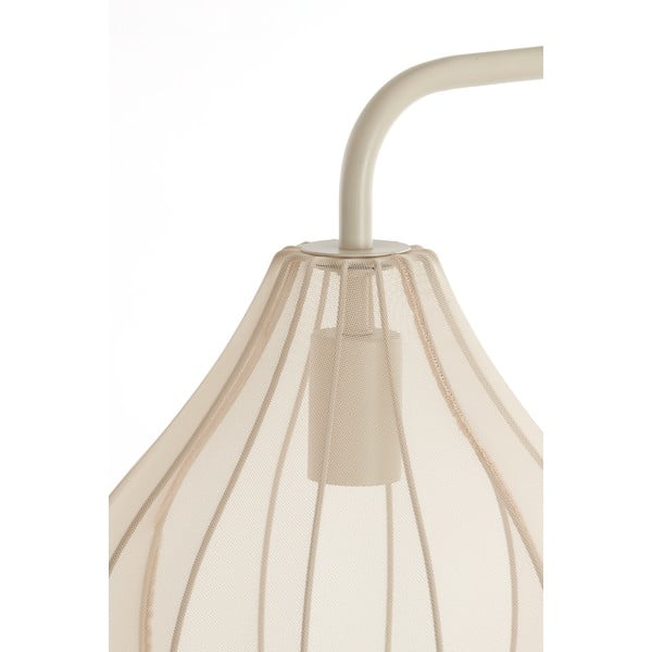 Bež stoječa svetilka s tekstilnim senčilom (višina 156,5 cm) Elati – Light & Living-image-2