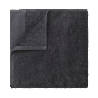 Temno siva bombažna kopalna brisača Blomus, 70 x 140 cm
