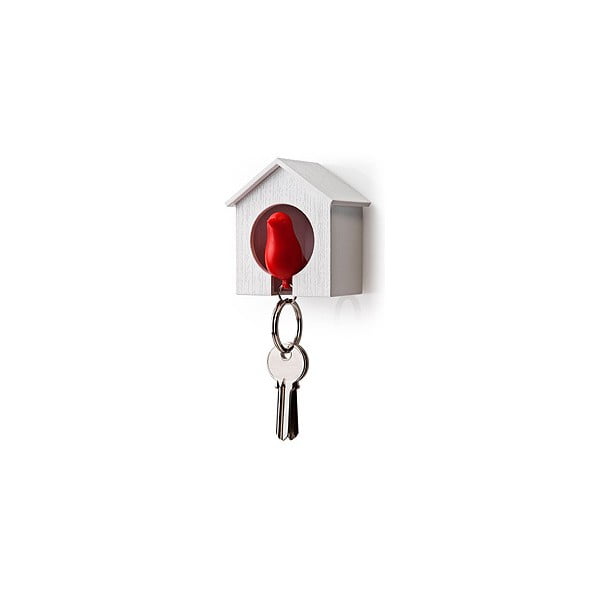 Beli obesek za ključe z rdečim obeskom za ključe Qualy Sparrow