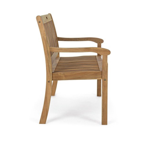 Vrtna klop iz masivnega lesa v naravni barvi Noemi – Bizzotto-image-3