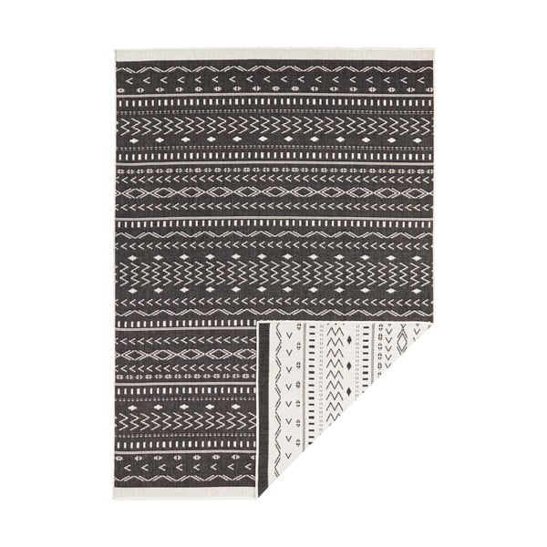 Črno-bež zunanja preproga NORTHRUGS Kuba, 290 x 200 cm-image-2
