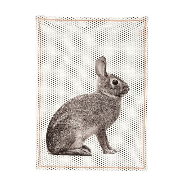 Kuhinjska brisača Dotty Rabbit, 50x70 cm